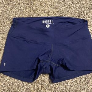 NoBull navy shorts size small